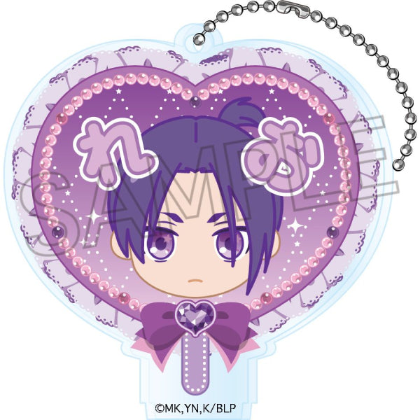 藍色監獄 Oshinarabe 應援團扇形亞加力鎖匙扣 (一套8款)