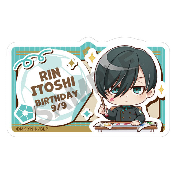 藍色監獄 Puchikura 名片亞加力夾  (一套8款)