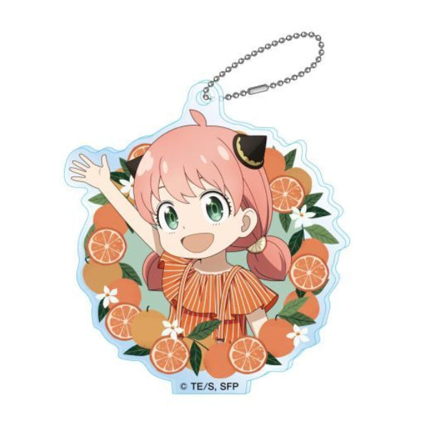 SPY×FAMILY間諜家家酒 安妮亞 水果主題亞加力鎖匙扣 (一套8款)