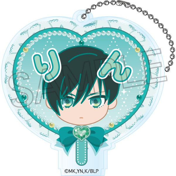 藍色監獄 Oshinarabe 應援團扇形亞加力鎖匙扣 (一套8款)