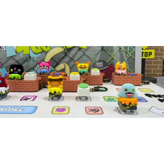 Fuggler 放克牙寶 - 公仔造型機械式鍵盤帽 驚喜盲盒 (一盒16個)