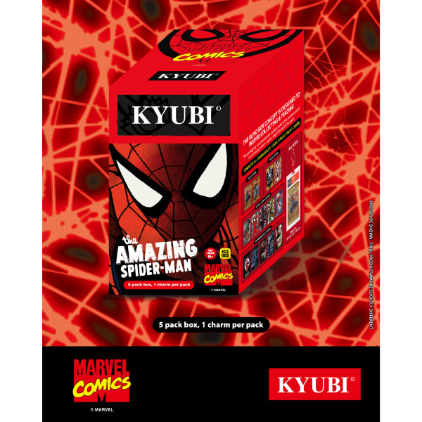 KYUBI 金屬收藏掛飾盲盒系列第五彈-蜘蛛俠與眾惡人