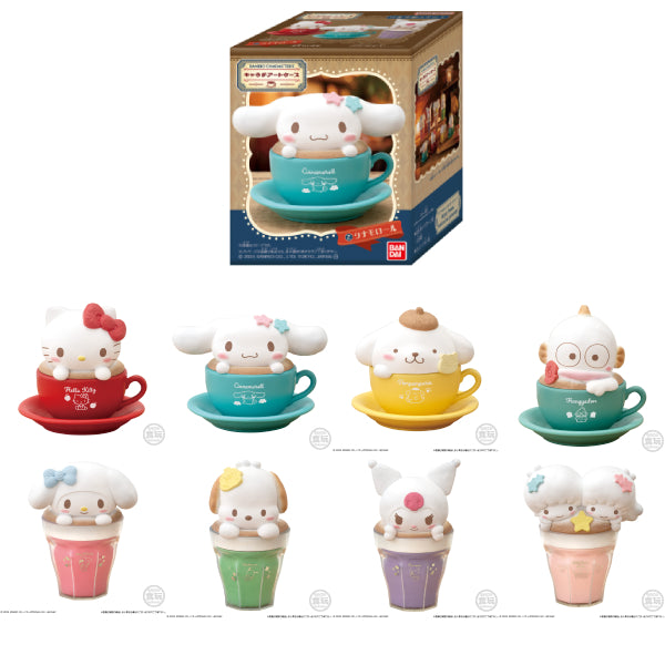 Sanrio 角色 立體拉花咖啡 造型擺設 (一套8款)