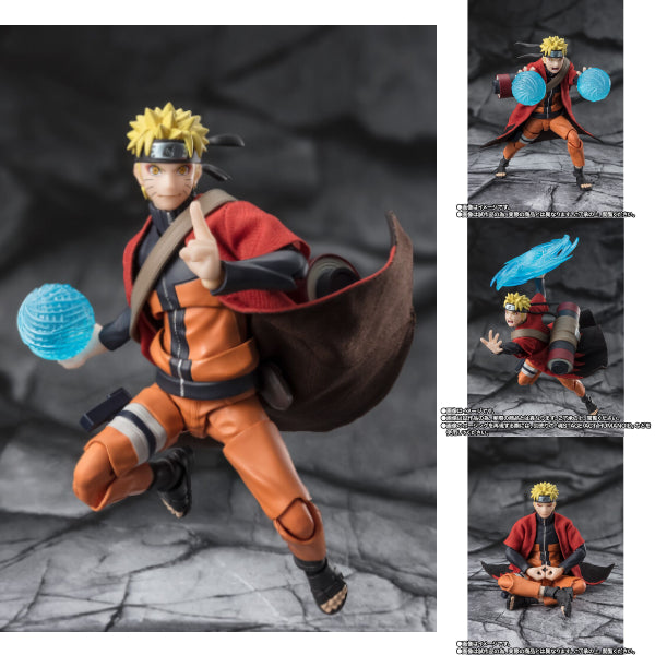 [魂SHOP限定] SHF 渦卷鳴門 (漩渦鳴人) (仙人模式) -木葉救世主-