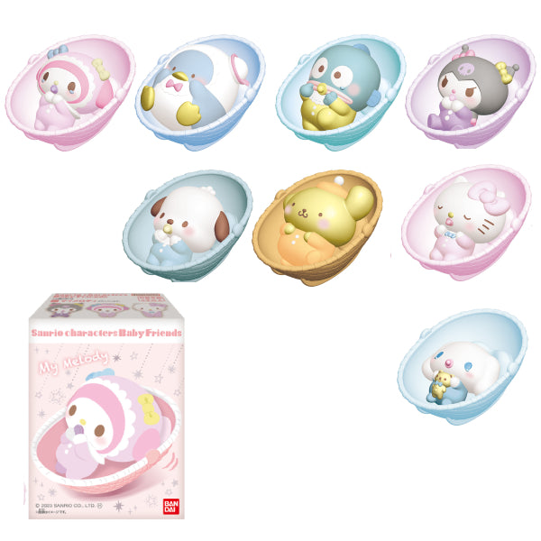 SANRIO 角色 BB搖籃擺設 (一套8款)