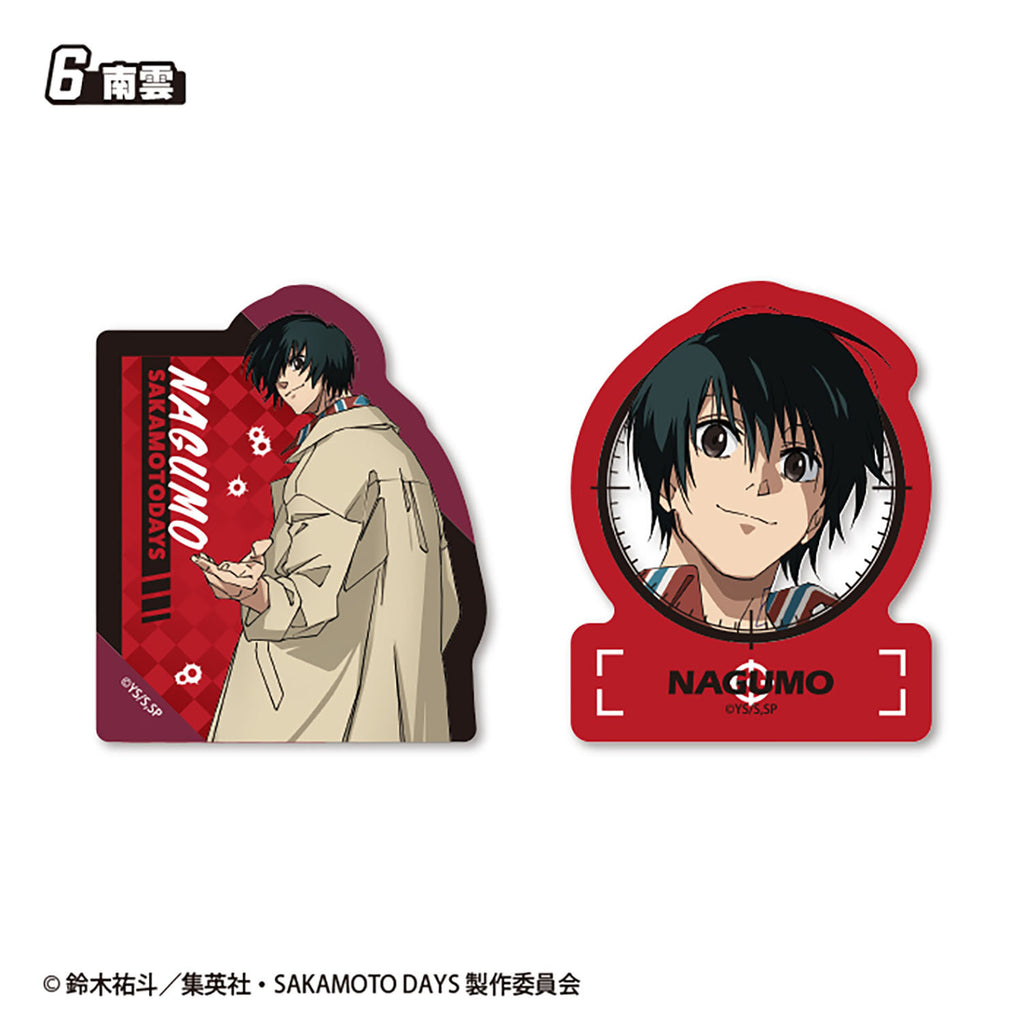 《坂本日常》Die-cut 透明貼紙 (一盒15包)