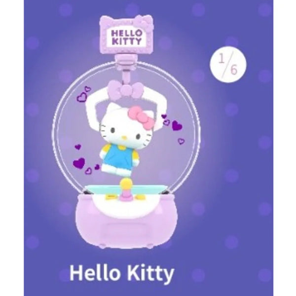 Sanrio characters 夾公仔機盲盒模型 (一盒6個)