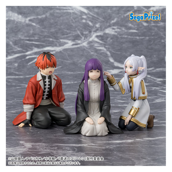 [PM景品](坐下系列)《葬送的芙莉蓮》(芙莉蓮 -戳戳的芙莉蓮- / 費倫 -拘束魔法- / 修塔爾克 -雙腿發軟了-)