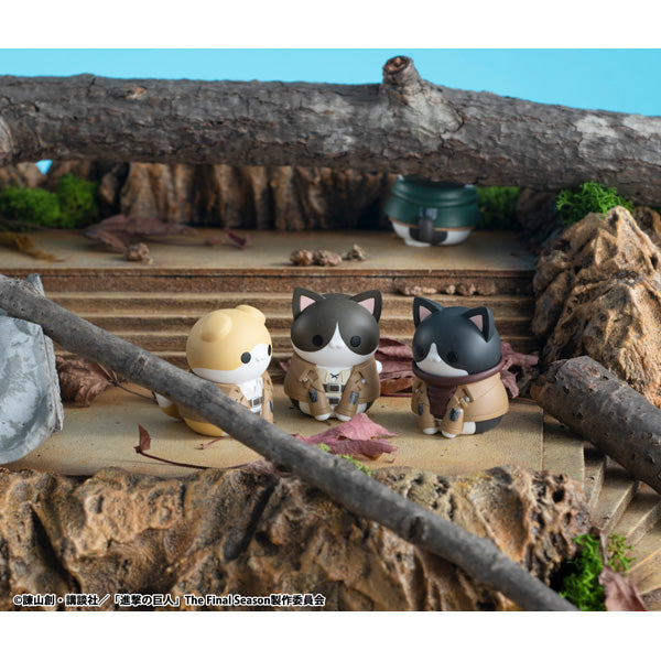 [MEGA CAT]《進擊的巨人》調査兵團集合喵 (一套8款) (2026年1月再販版本)