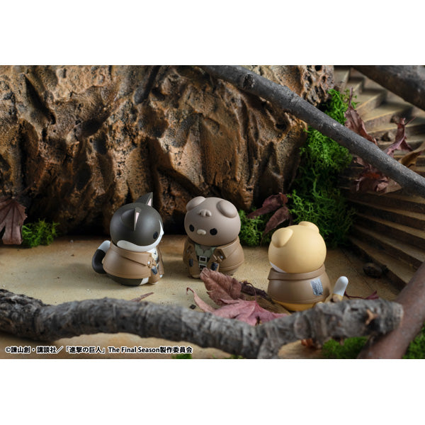 [MEGA CAT]《進擊的巨人》調査兵團集合喵 (一套8款) (2026年1月再販版本)