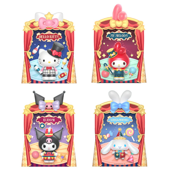 Sanrio 樂趣裝拼公仔 - 馬戲團 (Hello Kitty / 肉桂狗 / Melody / 可羅米)