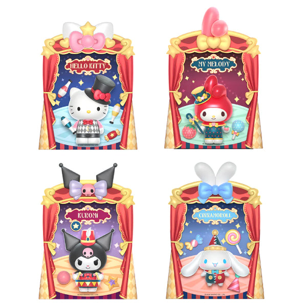 Sanrio 樂趣裝拼公仔 - 馬戲團 (Hello Kitty / 肉桂狗 / Melody / 可羅米)
