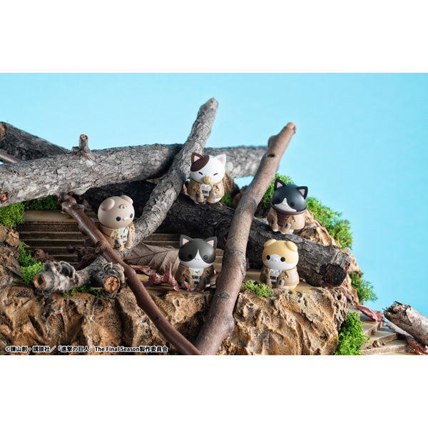 [MEGA CAT]《進擊的巨人》調査兵團集合喵 (一套8款) (2026年1月再販版本)