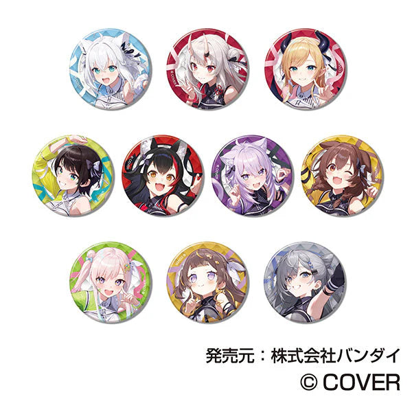 Hololive 6th fes. Color Rise Harmony 襟章 F (一套10款)