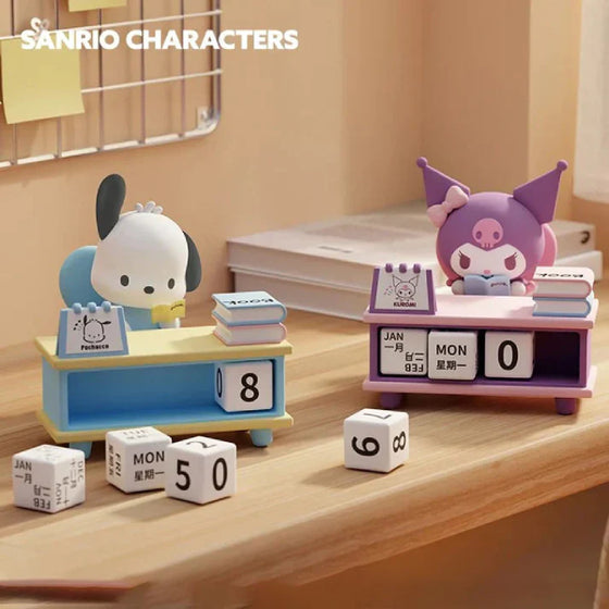 Sanrio characters 課桌日曆擺件系列 (PC 狗/ 可羅米)