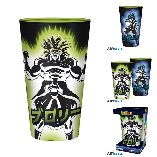 DRAGON BALL BROLY - Large Glass - 400ml - Broly/Gogeta 龍珠 布洛尼 布羅利 ブロリー 格比達 悟達爾 ゴジータ 杯