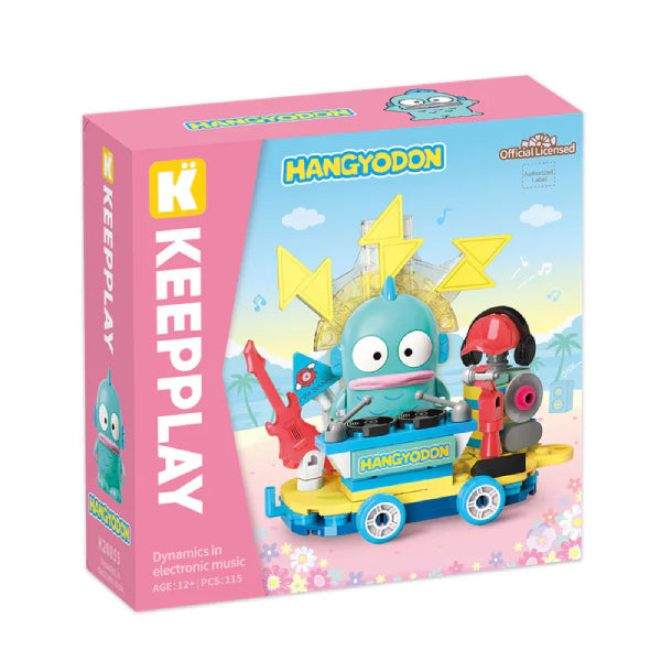 Sanrio characters 花車巡游積木 Hangyodon 電音派對