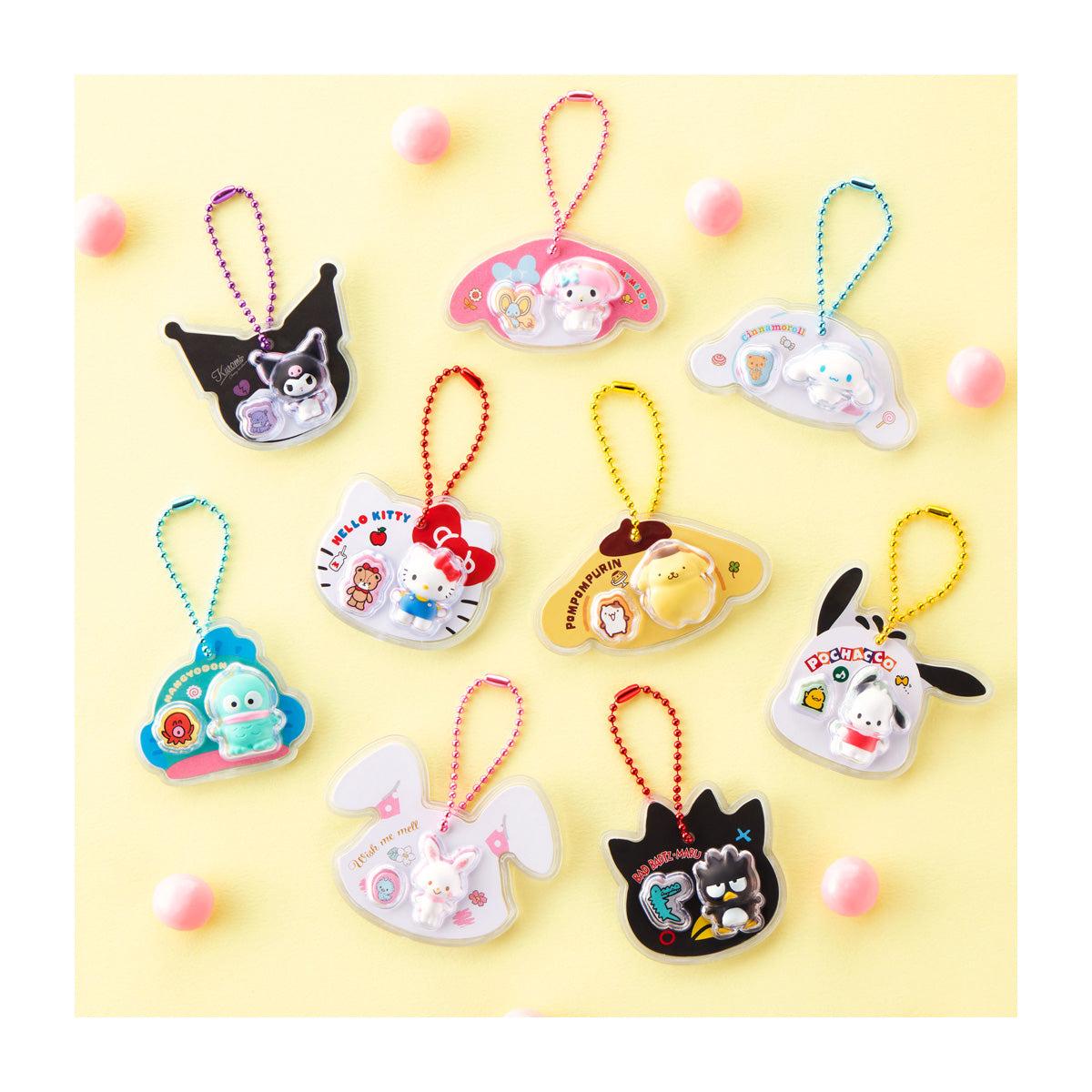 SANRIO 角色 迷你套裝飾品 (一盒10包)