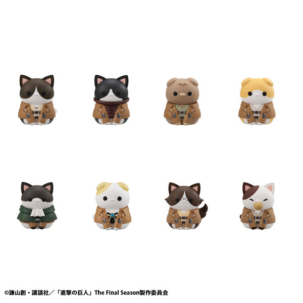[MEGA CAT]《進擊的巨人》調査兵團集合喵 (一套8款) (2026年1月再販版本)