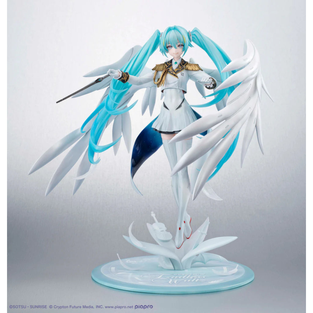 [Lucrea]《機動戰士高達》初音未來 X 零式飛翼高達EW (45週年紀念版)[PB]