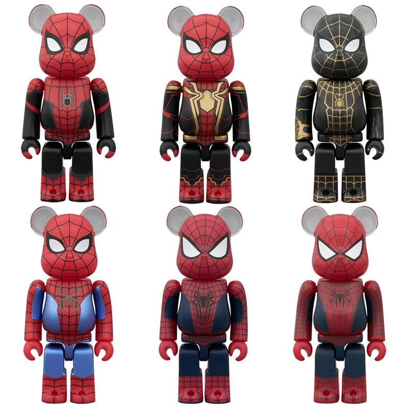BE＠RBRICK《蜘蛛俠：不戰無歸》盲盒系列 (一盒12件)