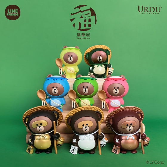 Urdu X LINE FRIENDS 福部屋系列 第二彈 (一盒6款)