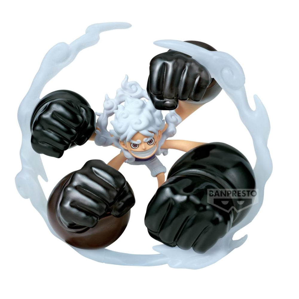 [WCF SPECIAL] 海賊王 路飛 五檔 橡膠白槍亂打