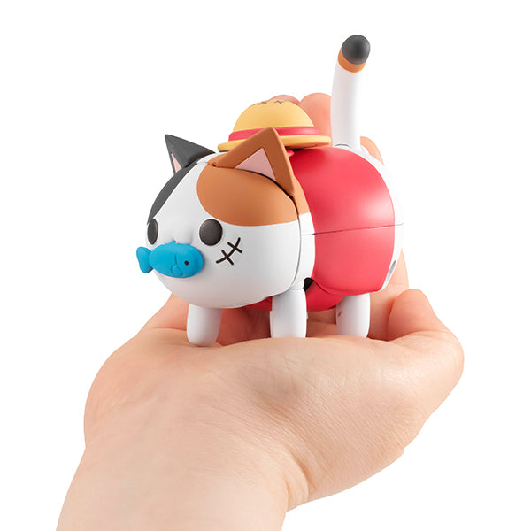 [MEGA CAT]《海賊王》莫奇·D·路飛 可動喵