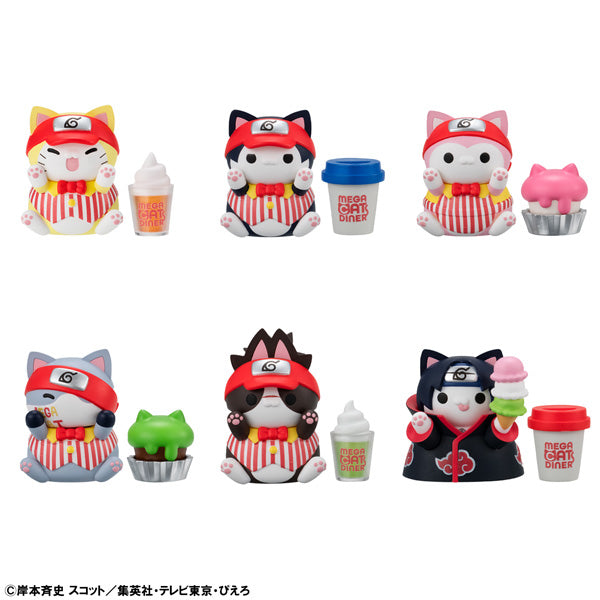 [MEGA CAT]《火影忍者》喵喵餐廳系列 (一套6款)