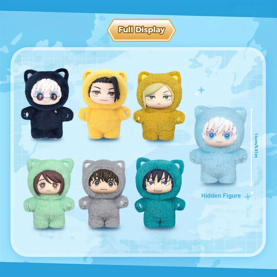 《咒術迴戰》貓耳毛絨盲盒 (一盒6個)