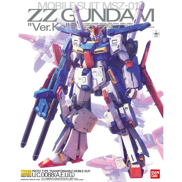 MG 1/100 ZZ高達 Ver. Ka