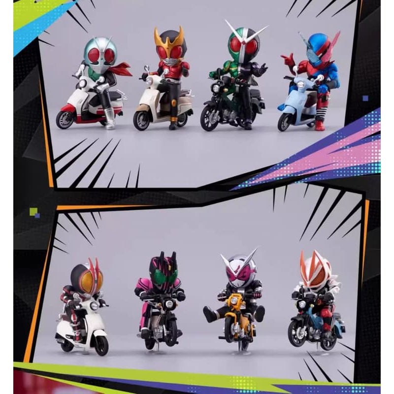 [FIGURE Q] 幪面超人 x HONDA 電單車 (一套8款)