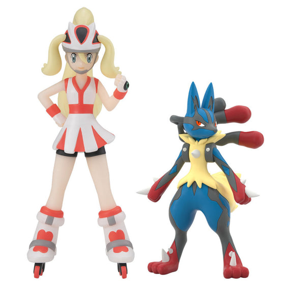 [魂SHOP限定] Pokemon Scale World 寵物小精靈 卡洛斯地區 可爾妮 & MEGA 路卡利歐