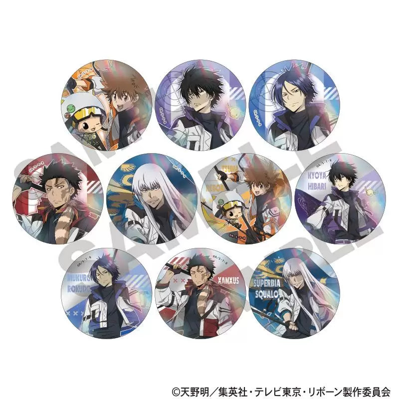 《家庭教師 HITMAN REBORN!》閃耀交換襟章 (一盒10個)