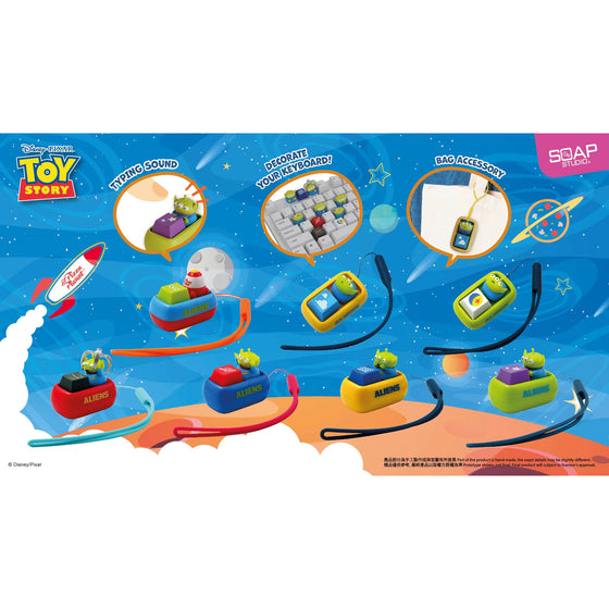 迪士尼 · 彼思系列三眼仔鍵帽 (一盒6個) (2025年9月再販版本)