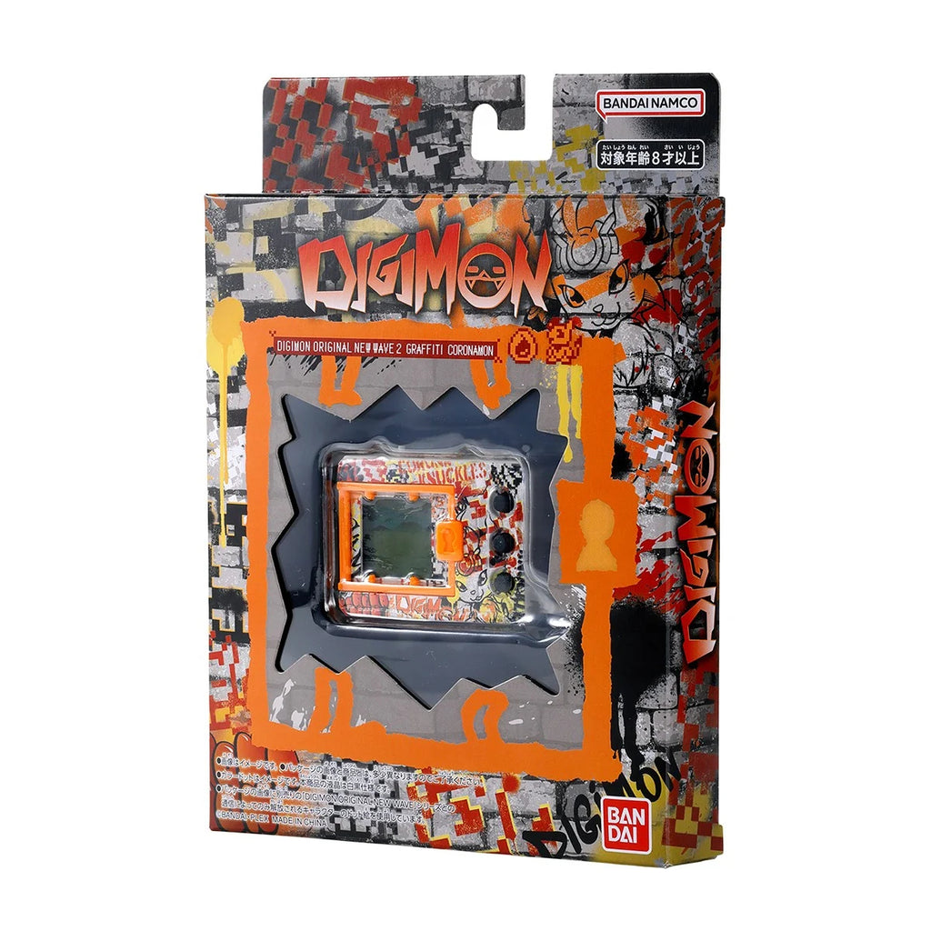 數碼暴龍 NEW WAVE 2 日冕獸塗鴉