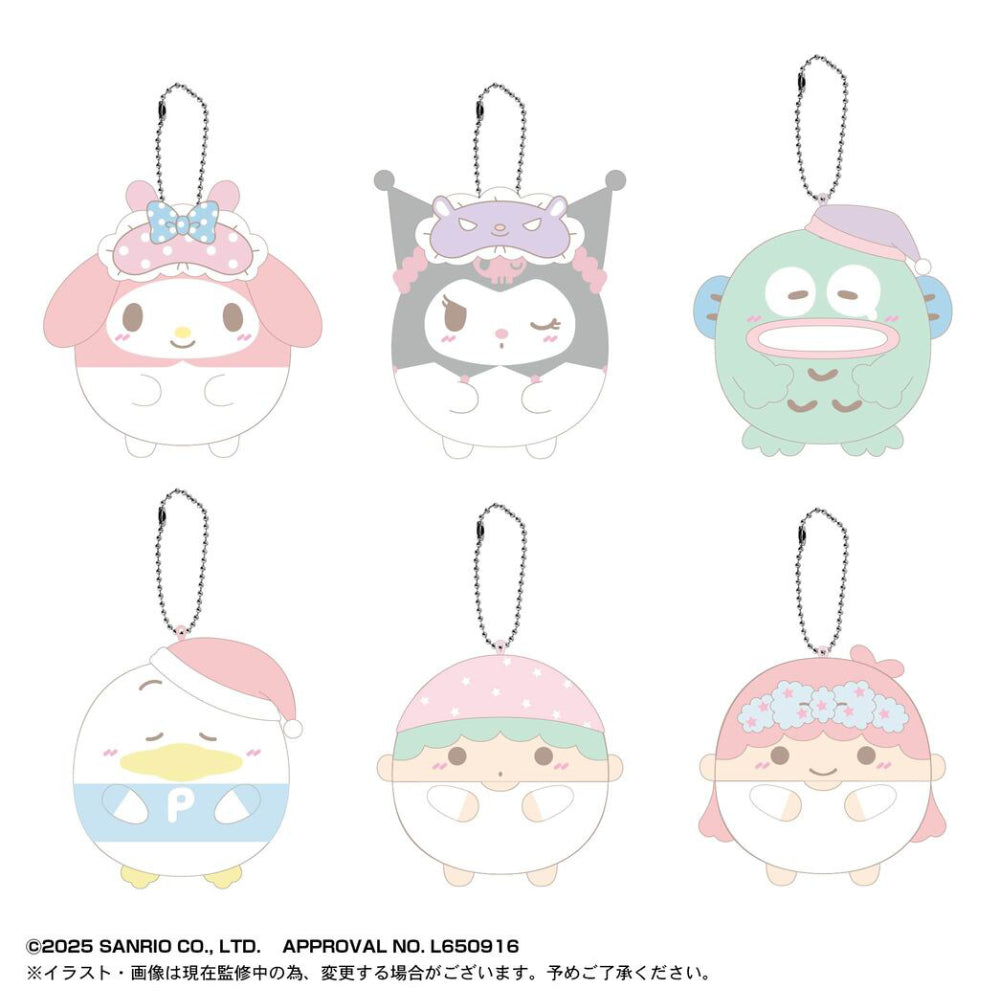 Sanrio 角色胖胖公仔掛飾 第7彈 (一套6款)