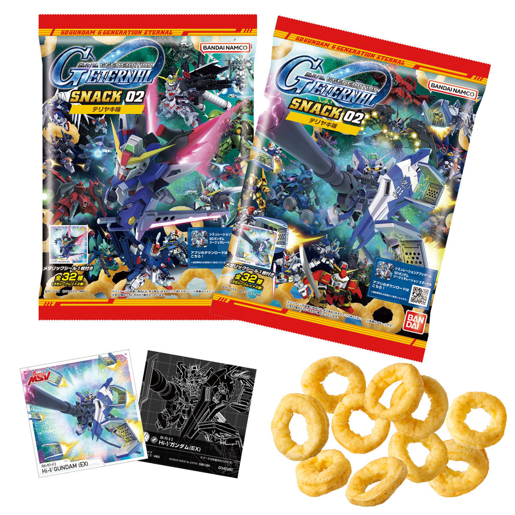 SD 機動戰士高達 G世代永恆 零食貼紙 02 (一盒10包)