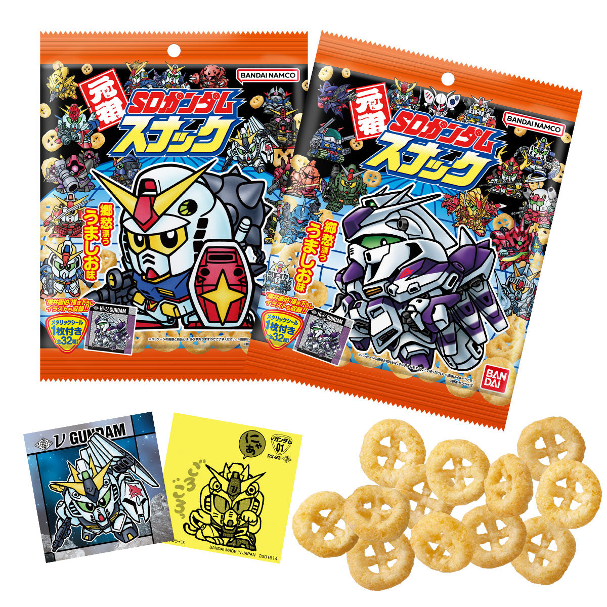 SD高達零食貼紙  (一盒10包) (2026年6月版本)