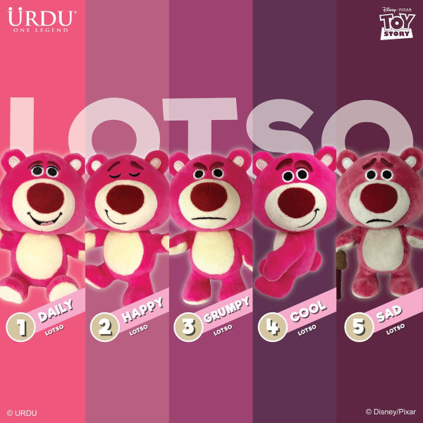 Urdu - 迪士尼可動毛公仔盲盒 ACTION SOFTOY 系列 6 - 勞蘇 (一套5款)