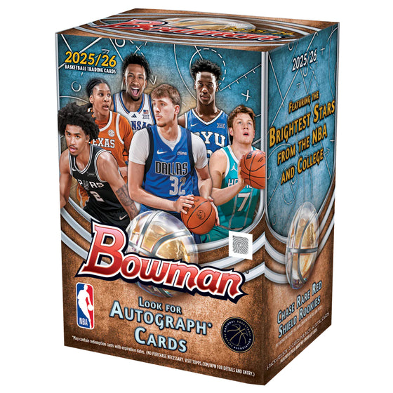 2025 26 Bowman 籃球 手雷盒 收藏卡牌