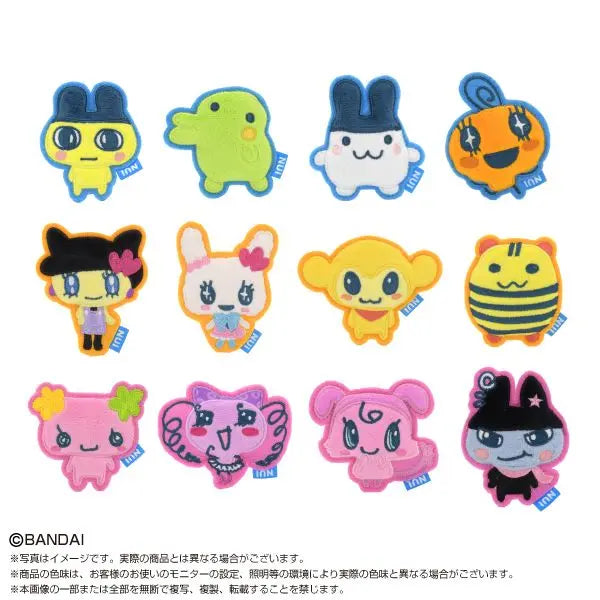 TAMAGOTCHI PARADISE 第2代/第3代 角色公仔襟章 (一盒12個)