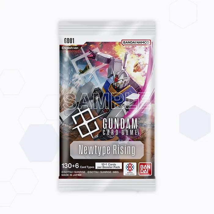 [英文版] 高達卡牌遊戲 補充包 第一彈 Newtype Rising [GD01]