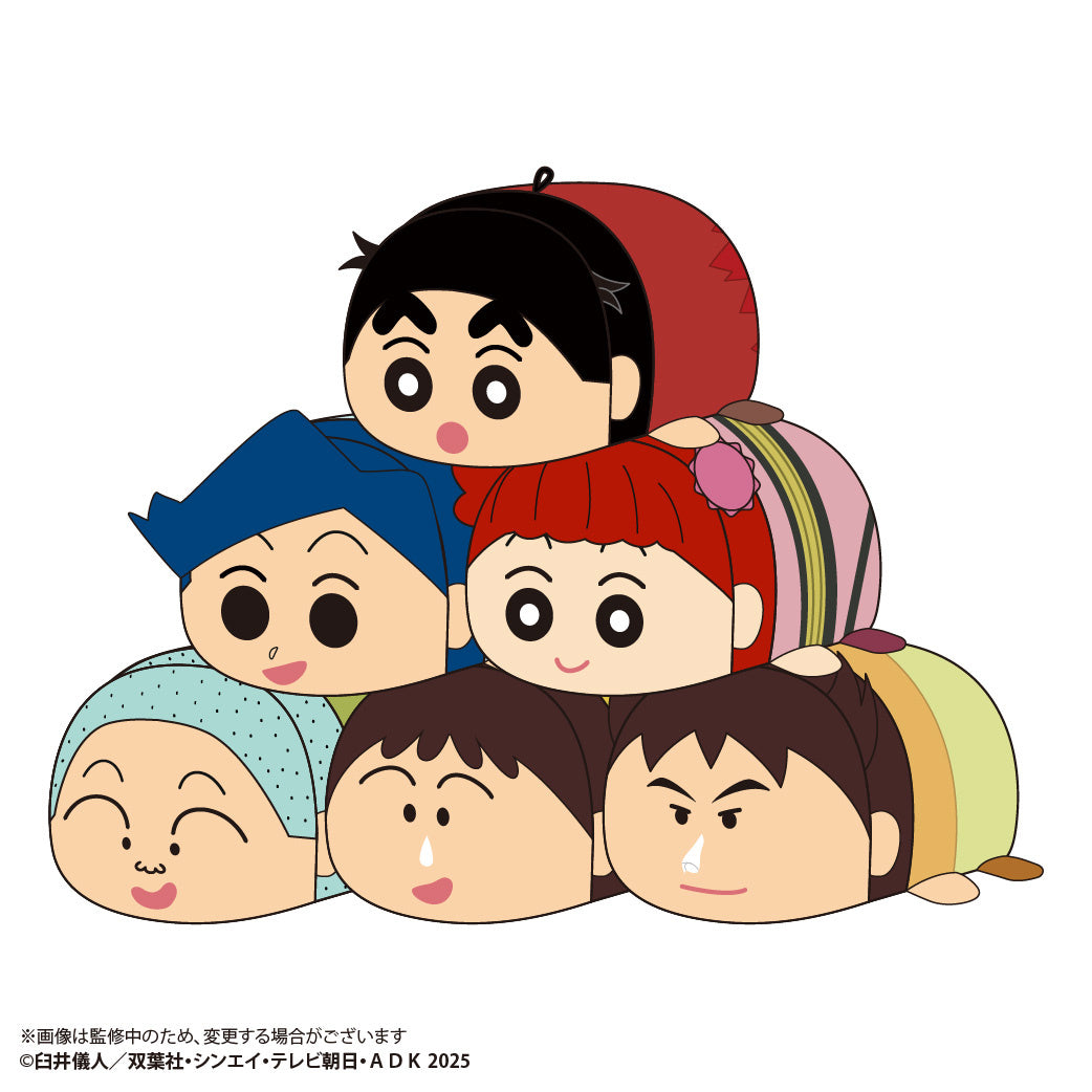 劇場版《蠟筆小新：超華麗！灼熱的春日部舞者》Potekoro 吉祥物公仔 (一套6款)