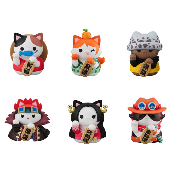 [MEGA CAT]《海賊王》招財海盜喵系列 (一套6款)
