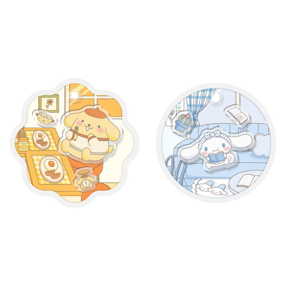 SANRIO角色 牛奶瓶蓋造型吊飾 & 朱古力球 (一盒10包)