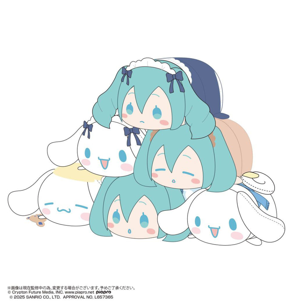 初音未來 x 玉桂狗 POTEKORO 公仔 第3彈 (一套6款)