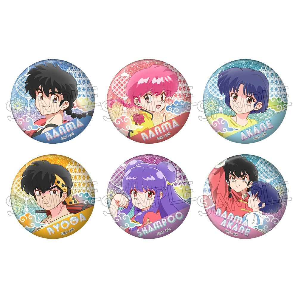 《亂馬1/2》閃亮襟章 vol. 2 (一套6款)