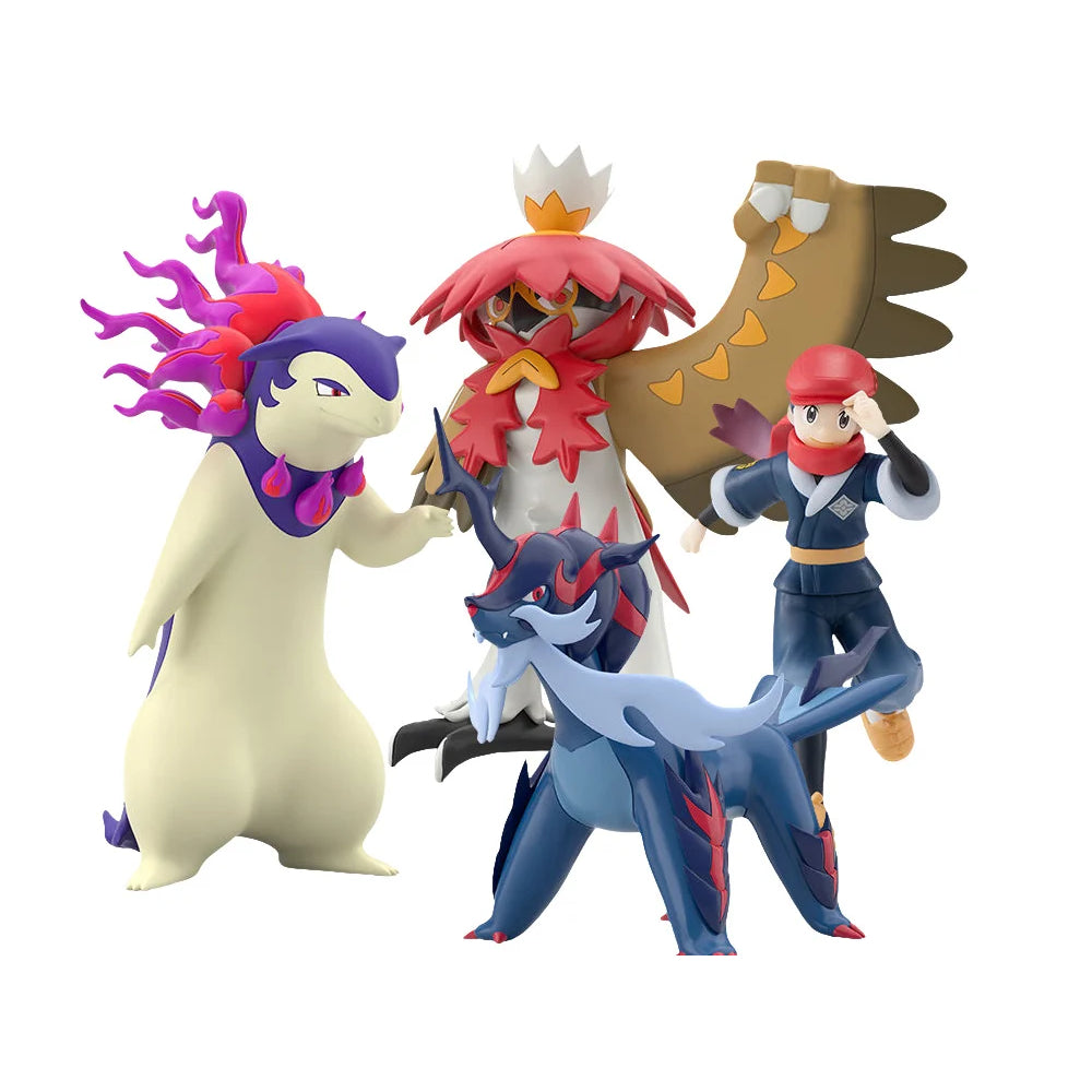 [魂SHOP限定] 寵物小精靈 洗翠地區 明耀 & 火爆獸(洗翠型態) & 狙射樹梟(翡翠型態) & 大劍鬼(洗翠型態) 精靈寶可夢