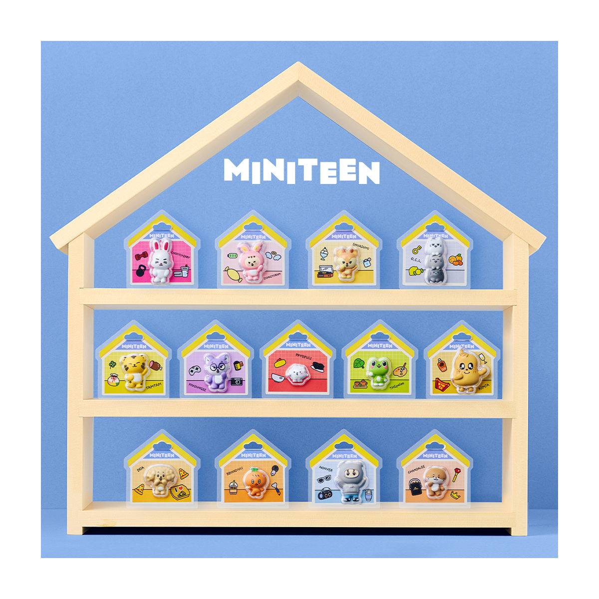 MINITEEN 包裝吊飾 (一盒12包)
